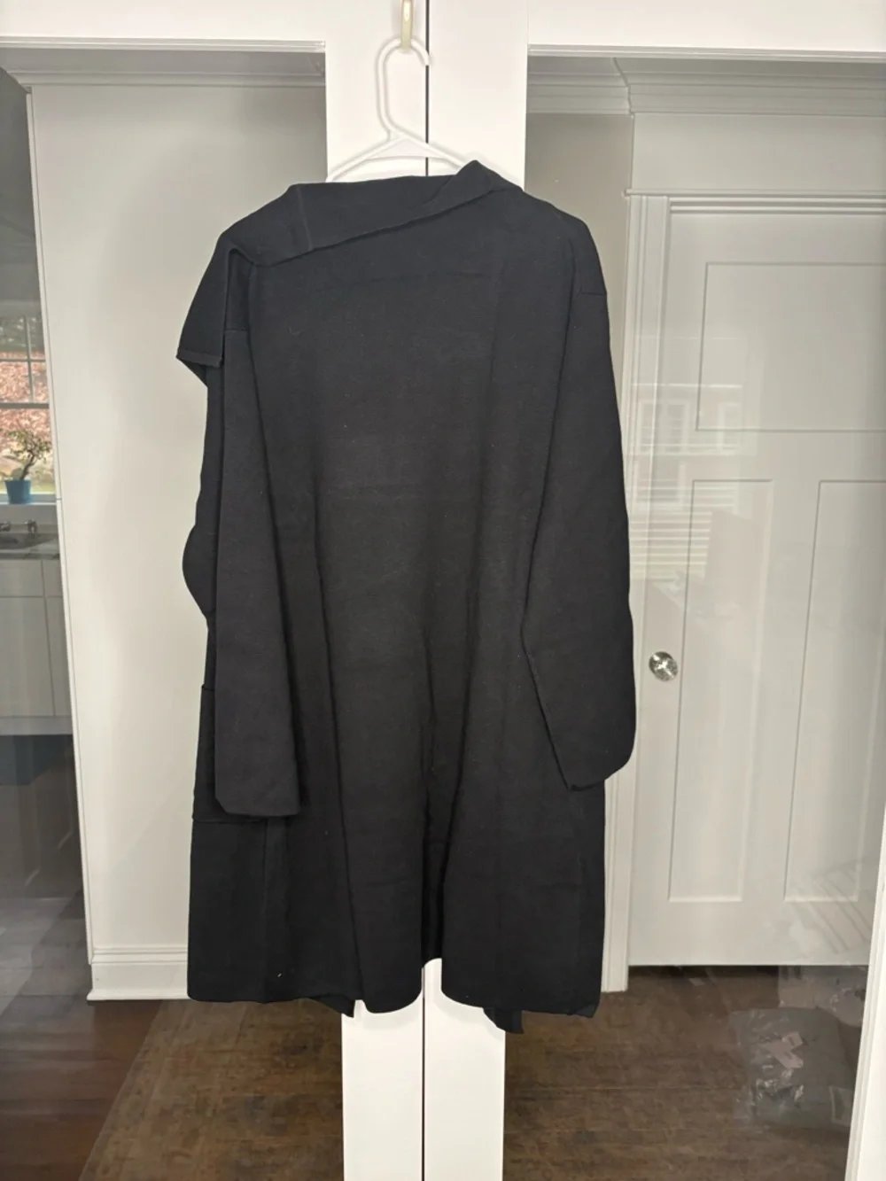 NWT J. Crew Shawl-collar Sweater Blazer Black